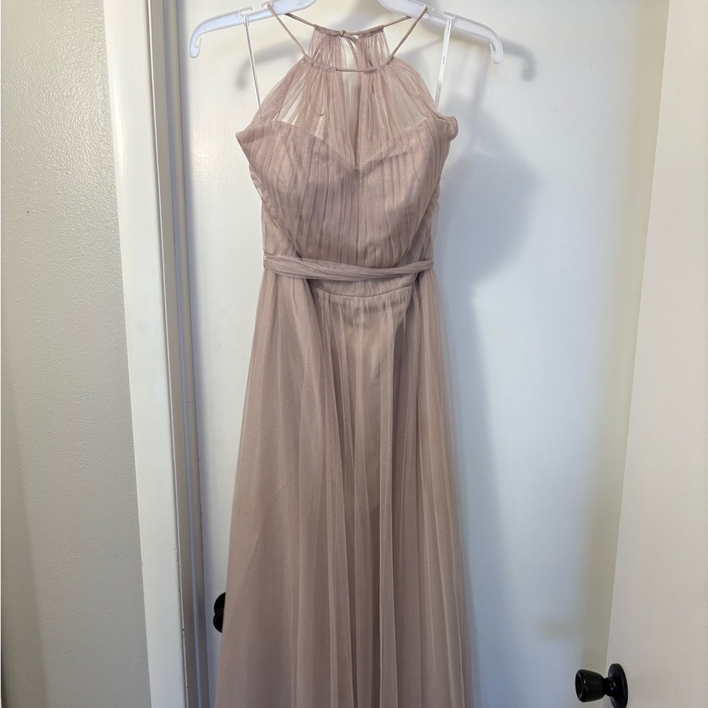 Wtoo Latte Bridesmaid Dress
